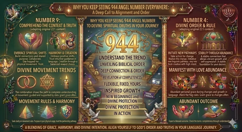Why You Keep Seeing 944 Angel Number Everywhere