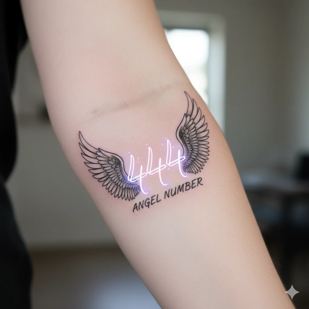 Angel Number Tattoo