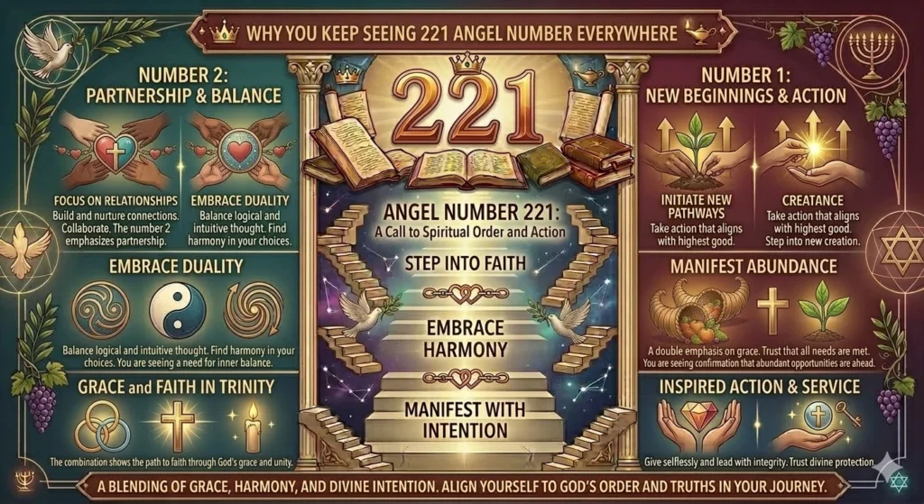 Why You Keep Seeing 221 Angel Number Everywhere