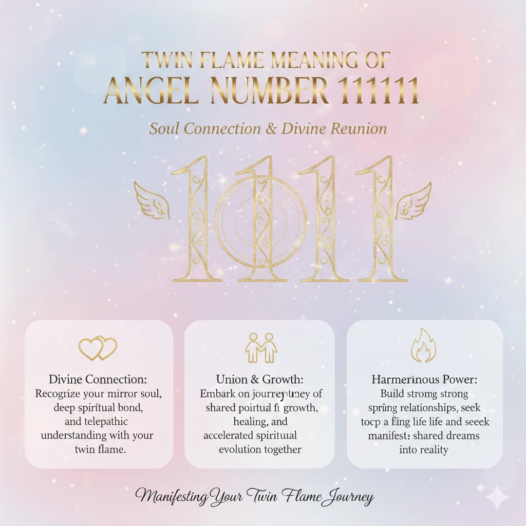 11111 Angel Number Twin Flame Meaning