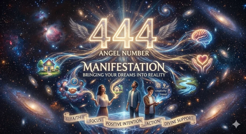 🌌 444 Angel Number and Manifestation