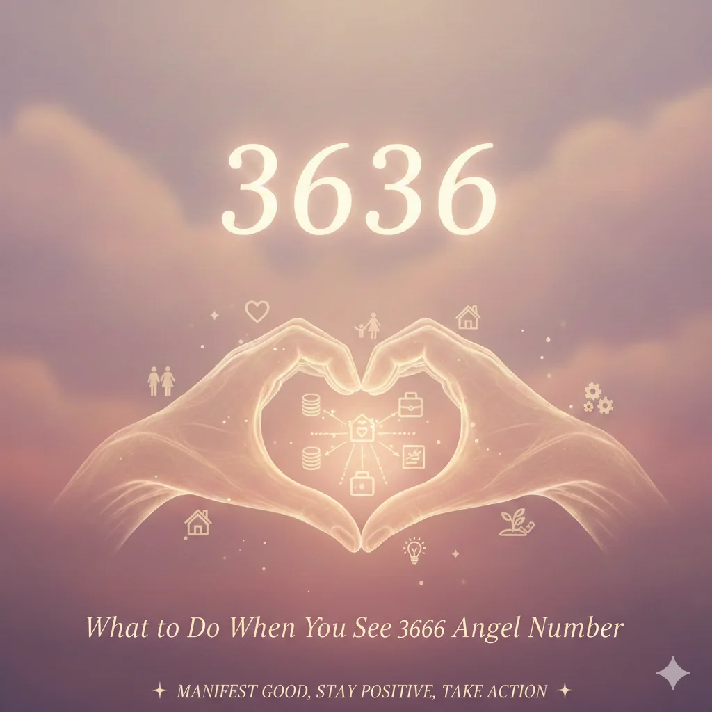 What to Do When You See 3636 Angel Number
