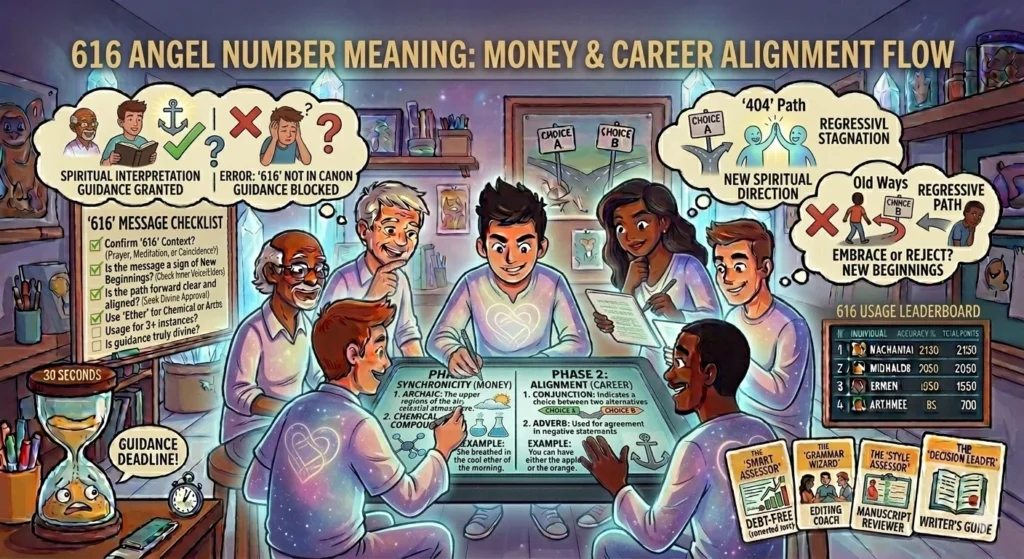 616 Angel Number Meaning for Money and Career