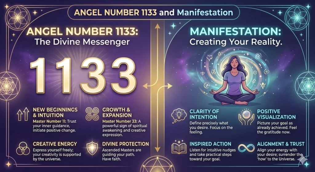 Angel Number 1133 and Manifestation