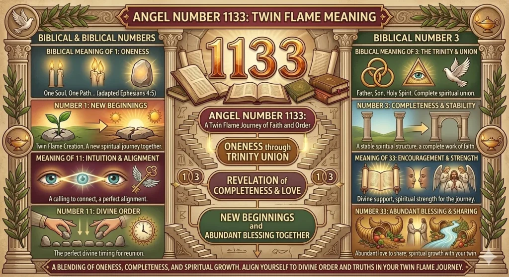 Angel Number 1133 Twin Flame Meaning