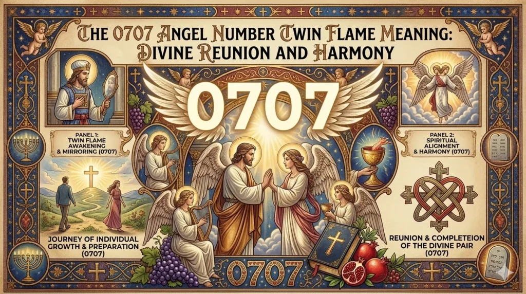 🔥 0707 Angel Number Twin Flame Meaning
