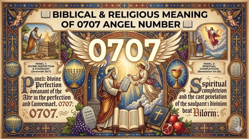 📖 Biblical & Religious Meaning of 0707 Angel Number