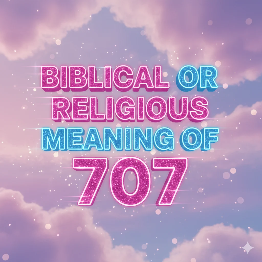 707 Angel Number Meaning