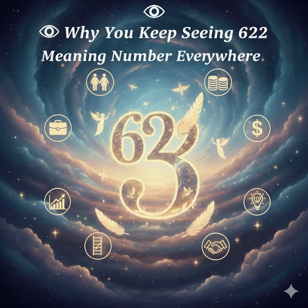 Why You Keep Seeing 622 Angel Number Everywhere