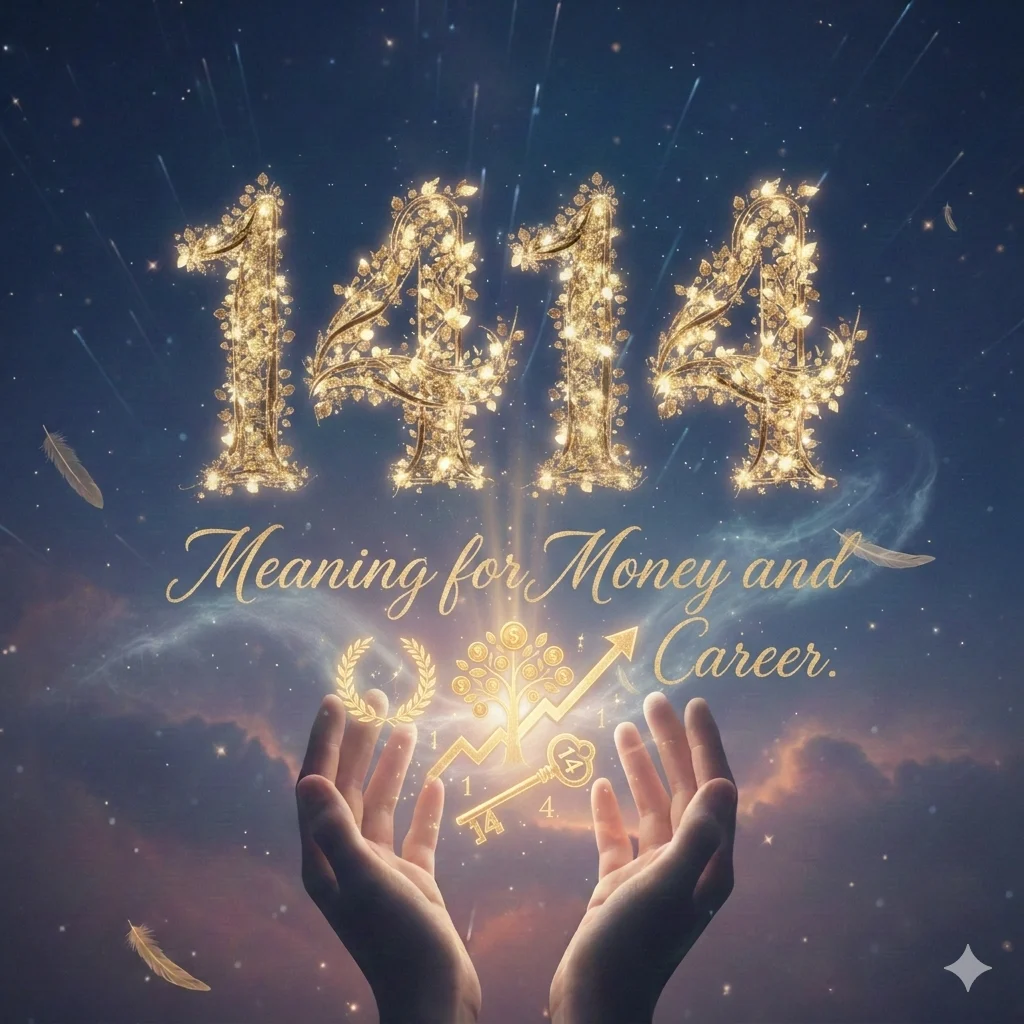 Angel Number 1414 Meaning for Money and Career