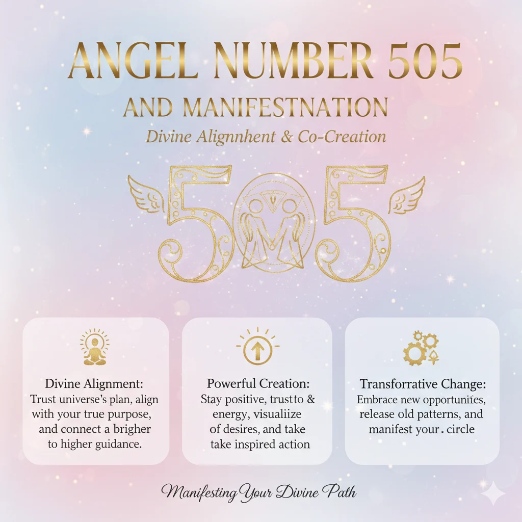 Angel Number 505 and Manifestation