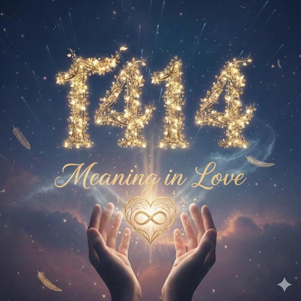 Angel Number 1414 Meaning in Love
