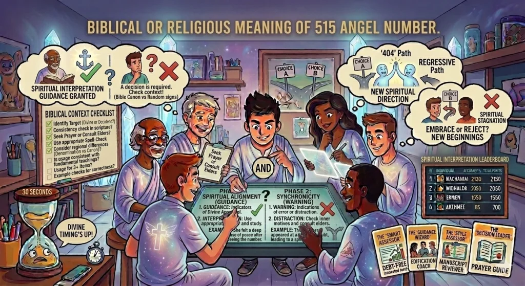 Biblical or Religious Meaning of 515 Angel Number