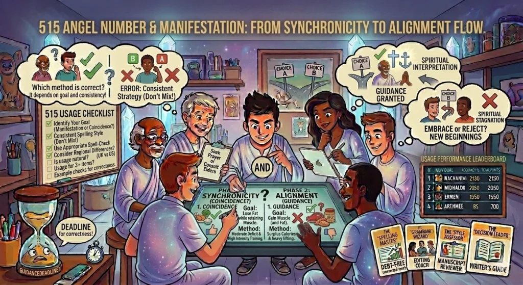 515 Angel Number and Manifestation