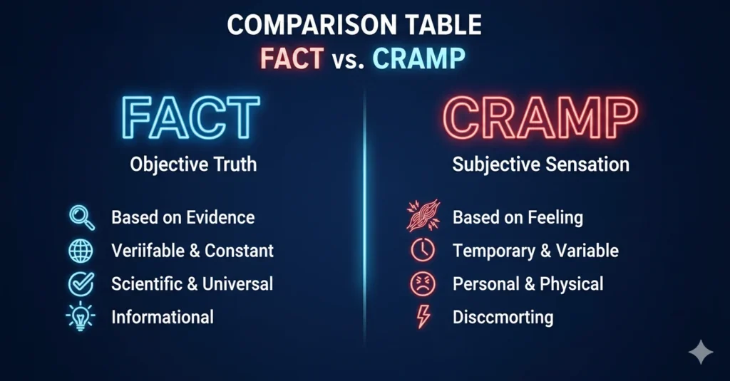 Fact or Cramp