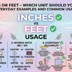 Inches or Feet