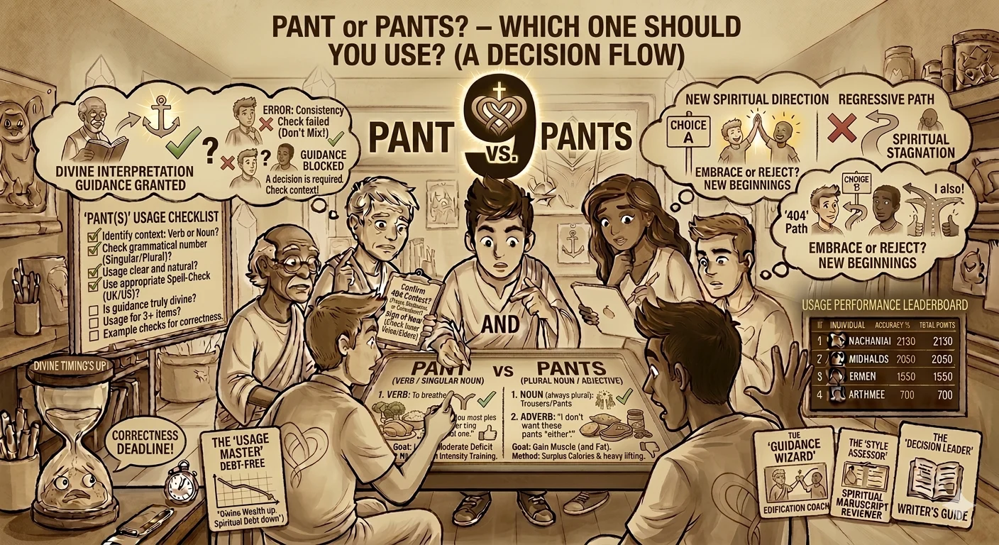 Pant or Pants
